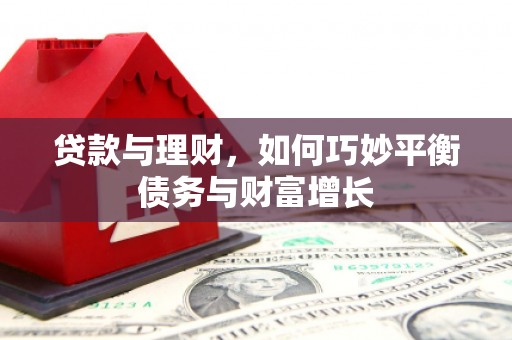 黑水贷款与理财，如何巧妙平衡债务与财富增长