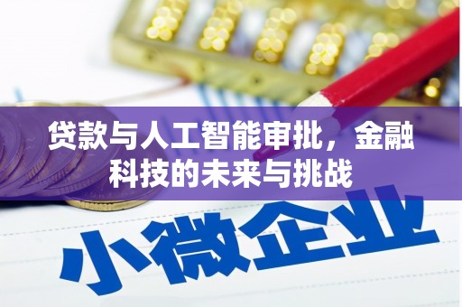 黑水贷款与人工智能审批，金融科技的未来与挑战