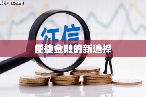 黑水便捷金融的新选择