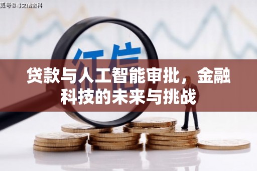 黑水贷款与人工智能审批，金融科技的未来与挑战