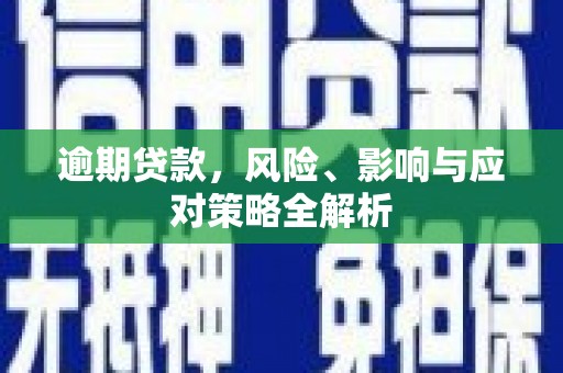 黑水逾期贷款，风险、影响与应对策略全解析