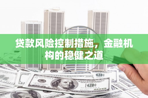 黑水贷款风险控制措施，金融机构的稳健之道