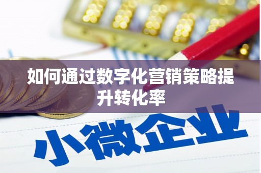 黑水如何通过数字化营销策略提升转化率