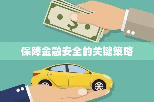 黑水保障金融安全的关键策略